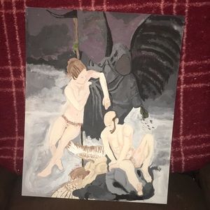 Painting my husband did